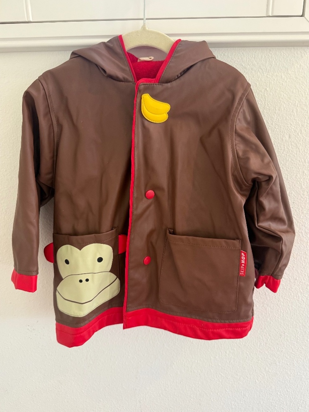 Monkey rain coat